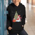 Book Christmas Tree Bookworm Gingerbread Man Snowman Reading Graphic Youth Hoodie Book Christmas Tree Bookworm Gingerbread Man Snowman Reading Graphic Youth Hoodie