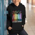 Book Flower Radicalized By Basic Decency Feminist Lgbt Graphic Youth Hoodie
