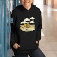 Book Frog Toad Vintage Book Frog Book Frog Reading Book Graphic Youth Hoodie