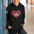 Book Heart Cute Read Book Reading Librarian Across America Graphic Youth Hoodie Book Heart Cute Read Book Reading Librarian Across America Graphic Youth Hoodie