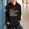 Book Lover Austen Literature What Excellent Boiled Potatoes Graphic Youth Hoodie