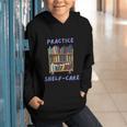 Book Lover Pun Practice Shelf-Care Graphic Youth Hoodie