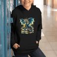 Book Lover Reading Fantasy Dragon Graphic Youth Hoodie Book Lover Reading Fantasy Dragon Graphic Youth Hoodie