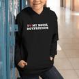 Book Lover Reading I Love My Book Boyfriends Graphic Youth Hoodie Book Lover Reading I Love My Book Boyfriends Graphic Youth Hoodie