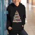 Book Merry Little Christmas Tree Holiday Graphic Youth Hoodie