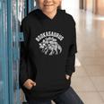 Book T-Rex Dino Bookworm Reading Book Dinosaur Graphic Youth Hoodie