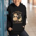 My Weekend Is All Booked Cozy Book Lover Reading Graphic Youth Hoodie