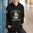 All Booked For Mardi Gras Crocodile Reading Book Teacher Graphic Youth Hoodie All Booked For Mardi Gras Crocodile Reading Book Teacher Graphic Youth Hoodie