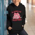 All Booked For Valentine Bow Books Lover Teacher Girl Women Graphic Youth Hoodie