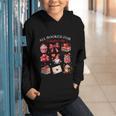 All Booked For Valentine Coquette Bow Girl Women Teacher Graphic Youth Hoodie