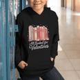 All Booked For Valentines Romantic Books Graphic Youth Hoodie All Booked For Valentines Romantic Books Graphic Youth Hoodie