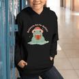 Bookmarks Are For Quitters Frog Reading Book Graphic Graphic Youth Hoodie Bookmarks Are For Quitters Frog Reading Book Graphic Graphic Youth Hoodie