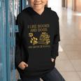 I Like Books And Dogs And Maybe 3 People Vintage Sayin Graphic Youth Hoodie I Like Books And Dogs And Maybe 3 People Vintage Sayin Graphic Youth Hoodie