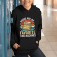 Books Are My Favorite Time Machines Graphic Youth Hoodie