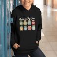 Books Are My Jam Shirt Book Lover Reader Reading Teacher Graphic Youth Hoodie