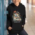 I Like Books More Than People Reading Reader Bookworm Saying Graphic Youth Hoodie