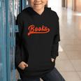 Books Reader Librarian Book Lover Bookworm Library Reading Graphic Youth Hoodie