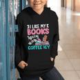 I Like My Books Spicy Coffee ICY Graphic Youth Hoodie I Like My Books Spicy Coffee ICY Graphic Youth Hoodie