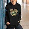 Bookshelf Heart Graphic Youth Hoodie Bookshelf Heart Graphic Youth Hoodie