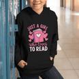 Bookworm Just A Girl Who Loves To Read Graphic Youth Hoodie