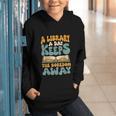 Borrow Books A Library A Day Keeps The Boredom Away Reading Graphic Youth Hoodie Borrow Books A Library A Day Keeps The Boredom Away Reading Graphic Youth Hoodie