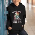 I Buy Her Books Call Her A Good Girl Book Lover Skull Graphic Youth Hoodie