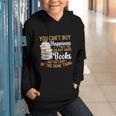 You Can't Buy Happiness But You Can Buy More Books Read Graphic Youth Hoodie You Can't Buy Happiness But You Can Buy More Books Read Graphic Youth Hoodie