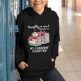 Christmas Book Lovers Naughty Or Nice Graphic Youth Hoodie