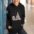 Christmas A Penguin Reading Book Snowflake Cocoa Hot Teacher Graphic Youth Hoodie Christmas A Penguin Reading Book Snowflake Cocoa Hot Teacher Graphic Youth Hoodie