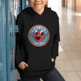 Clifford The Big Red Dog Round Distressed Logo Kids Books Graphic Youth Hoodie