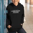 I Closed My Book To Be Here Reading Reader Librarian Graphic Youth Hoodie I Closed My Book To Be Here Reading Reader Librarian Graphic Youth Hoodie