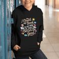 I Closed My Book To Be Here So This Better Be Good -_- Graphic Youth Hoodie