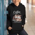 Coffee Cats And Books Cozy Calico Reader Love Cute Cat Graphic Youth Hoodie