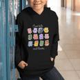 Cool Kids Read Books School Librarian Reading Teacher Graphic Youth Hoodie