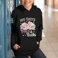 Coquette 100 Days Of Bows Books Reading 100th Day Of School Graphic Youth Hoodie Coquette 100 Days Of Bows Books Reading 100th Day Of School Graphic Youth Hoodie