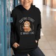 Crafting Stories Is What I Do Reading Writing Book Author Graphic Youth Hoodie