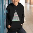 Cute Bookmas Christmas Book Tree Book Lover Teacher Graphic Youth Hoodie Cute Bookmas Christmas Book Tree Book Lover Teacher Graphic Youth Hoodie