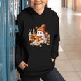 Cute Ghost Reading Book Lovers Halloween Pumpkin Women Girls Graphic Youth Hoodie Cute Ghost Reading Book Lovers Halloween Pumpkin Women Girls Graphic Youth Hoodie