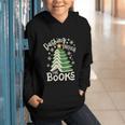 Dashing Through The Books Christmas Book Lovers Men Women Graphic Youth Hoodie