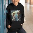 David And Goliath Bible Book Of Samuel King David Comic Graphic Youth Hoodie