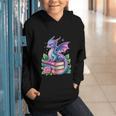 Dragon Book Fantasy Reading Graphic Youth Hoodie