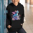 Dragons And Books Dragon Reading Book Lover Girl Bookworm Graphic Youth Hoodie Dragons And Books Dragon Reading Book Lover Girl Bookworm Graphic Youth Hoodie