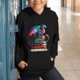Dragons And Books Dragonworm Book Lover Reading Graphic Youth Hoodie Dragons And Books Dragonworm Book Lover Reading Graphic Youth Hoodie