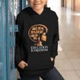 Education Is Freedom Afro Woman Book Illustration Graphic Youth Hoodie