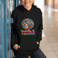 Education Freedom Teacher Books Black History Month Graphic Youth Hoodie