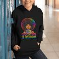 Education Is Freedom Teacher Books History Month Graphic Youth Hoodie Education Is Freedom Teacher Books History Month Graphic Youth Hoodie