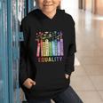 Equality Books Peace Love Compassion LGBT Gay Lesbian Pride Graphic Youth Hoodie Equality Books Peace Love Compassion LGBT Gay Lesbian Pride Graphic Youth Hoodie