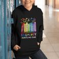 Equality Hurts No One Book Flower Rainbow Pride Month LGBTQ Graphic Youth Hoodie Equality Hurts No One Book Flower Rainbow Pride Month LGBTQ Graphic Youth Hoodie