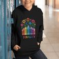 Equality Love Peace Compassion Books Protest Women Girls Kid Graphic Youth Hoodie Equality Love Peace Compassion Books Protest Women Girls Kid Graphic Youth Hoodie