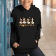 Fall Goose Reading Book Teacher Autumn Pumpkin Cozy Season Graphic Youth Hoodie Fall Goose Reading Book Teacher Autumn Pumpkin Cozy Season Graphic Youth Hoodie